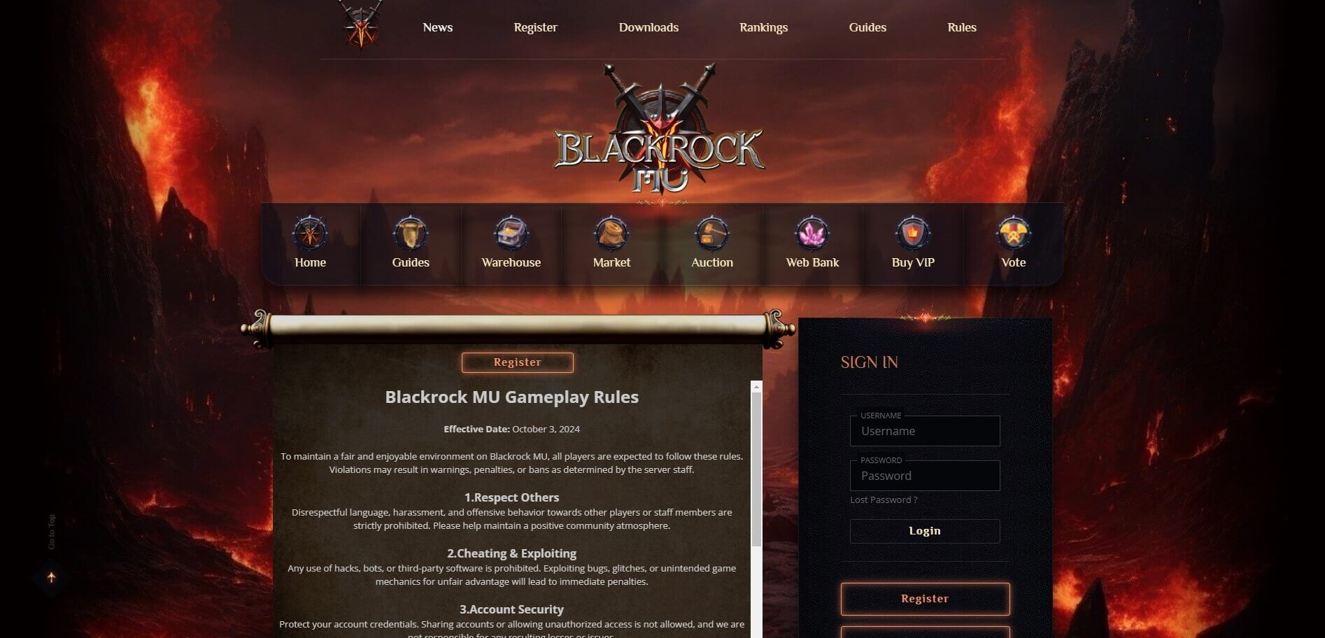 🏔️ BlackRock: Mu Online Season 6 with x1 Rates — Challenges for True Heroes! ⚔️🌌