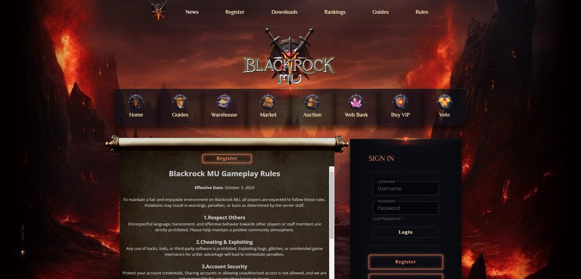 🏔️ BlackRock: Му Online Season 6 с рейтами x1 — Испытания для настоящих героев! ⚔️🌌