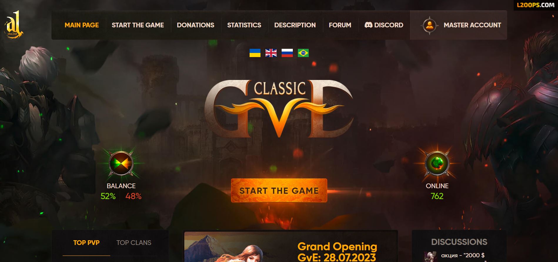 🛡️ Classic GVE: Вступайте в епічні битви на сервері Lineage 2 Classic! 🗡️