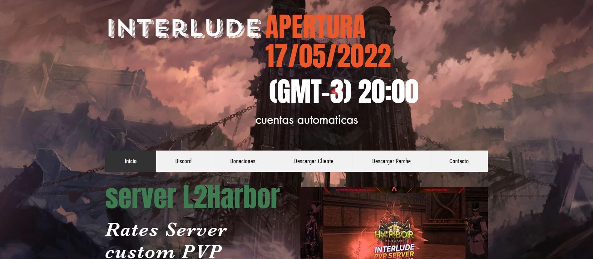 🎮 L2Harbor: Interlude x500 | Melhor Servidor de Lineage 2!