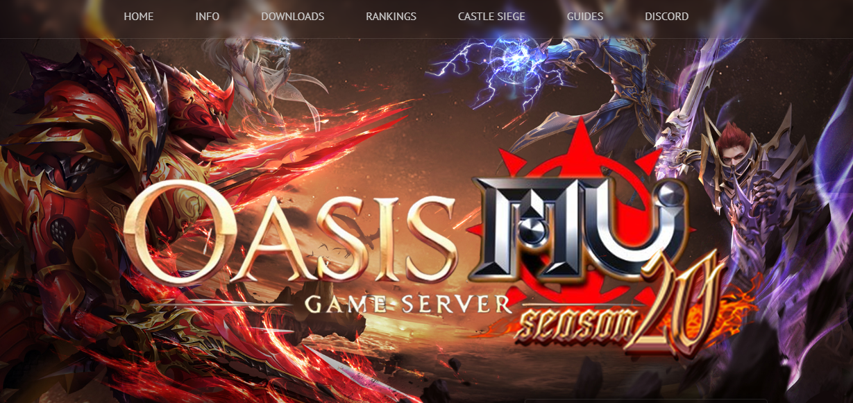 💥OasisMU.eu — Season 20 x200: Explore and Fight! 🛡️