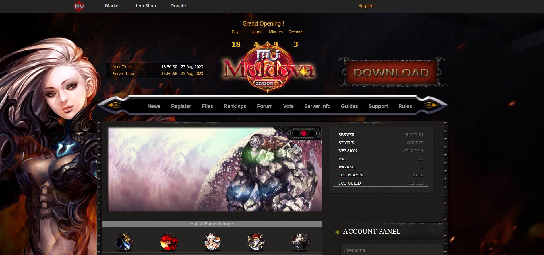 🏞️ Unveil the World of Magic in Mu Online! Mu Moldova Season 6 x15: Become a Part of History! ⚔️🔮