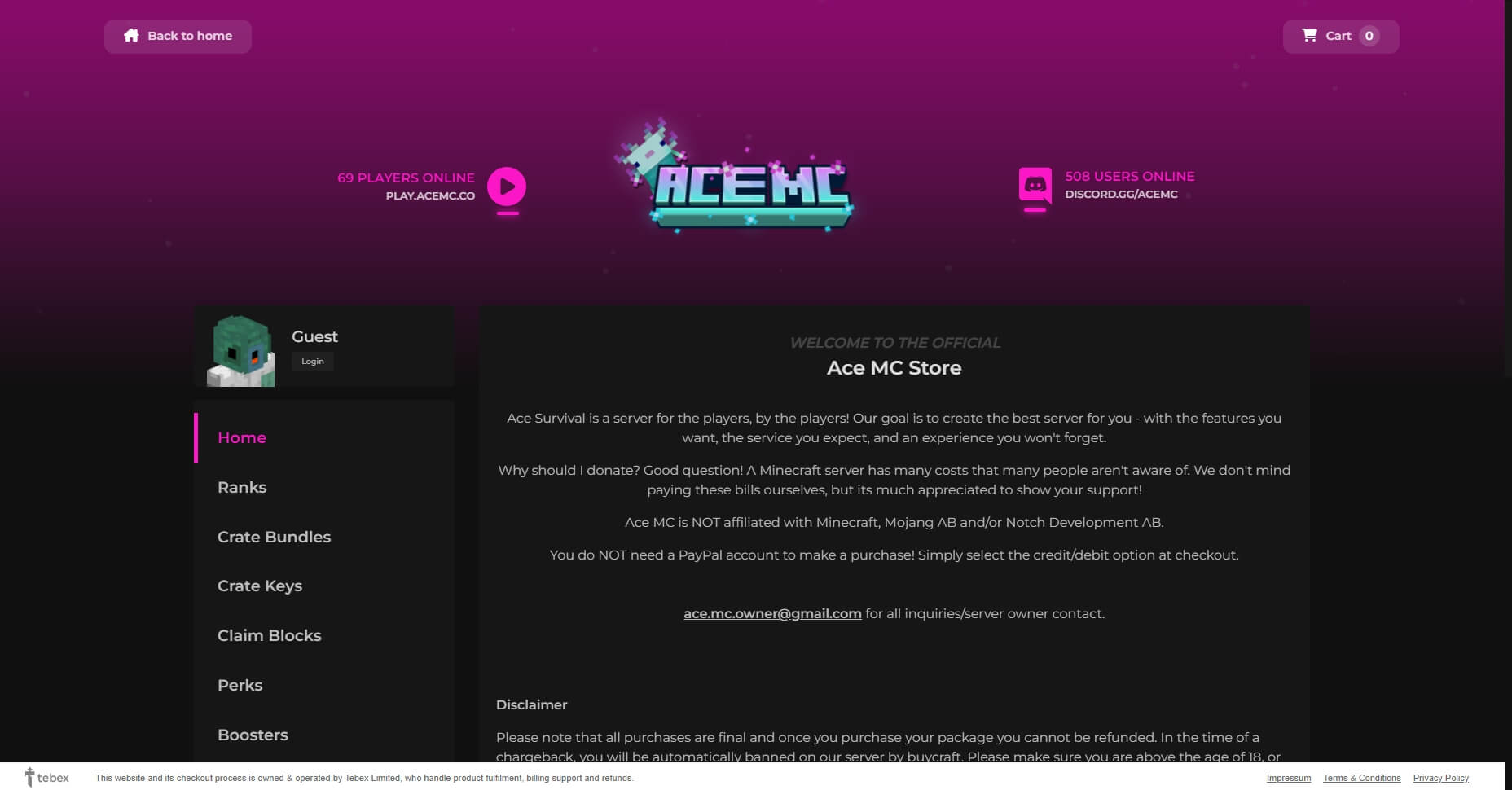 🎮 AceMC: Лучший Minecraft сервер v1.20.1! 🛡️