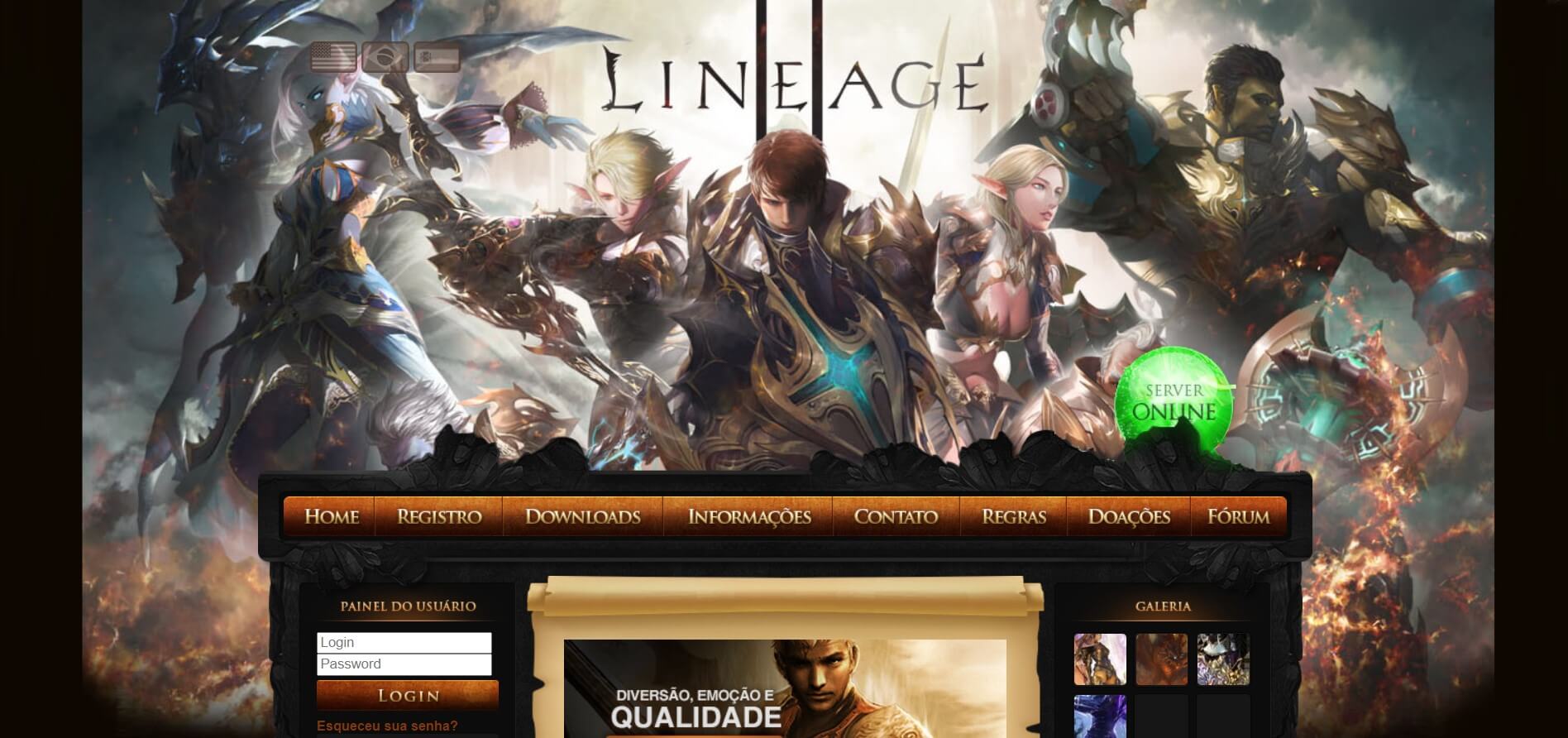 🏹🛡️ L2Heroes - ¡Aprovecha tu destino en el mundo de Lineage 2 Interlude x200!