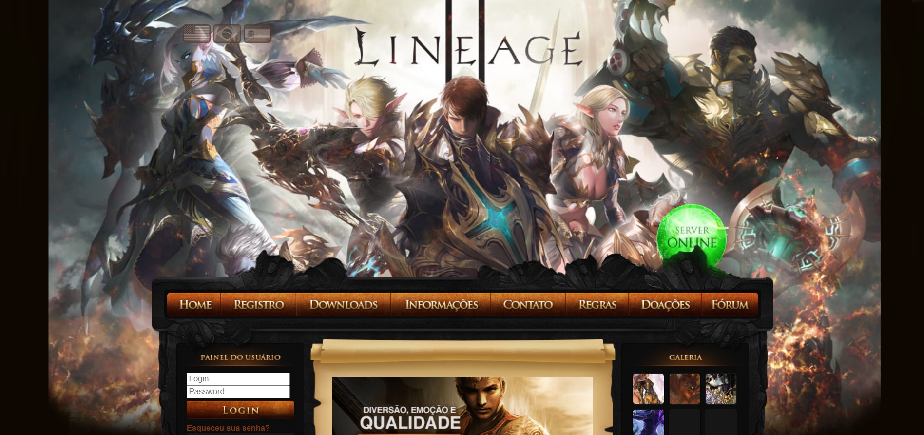 🏹🛡️ L2Heroes - Seize Your Destiny in the World of Lineage 2 Interlude x200!