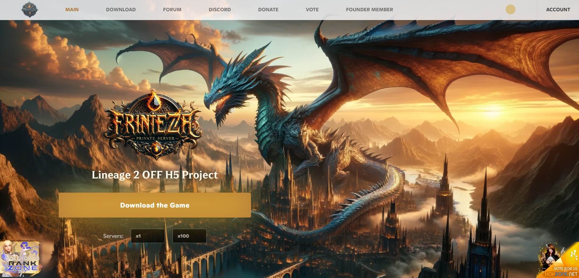 🌟 Sumérgete en el mundo de Lineage 2 High Five x1 en frintezzal2.com! 🌟