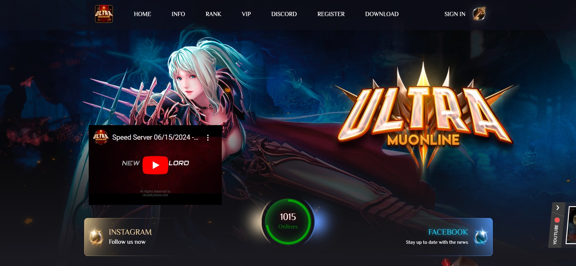 🚀 UltraMUOnline.net - Mundo Heroico de MuOnline Season 19.3 x500! ⚔️