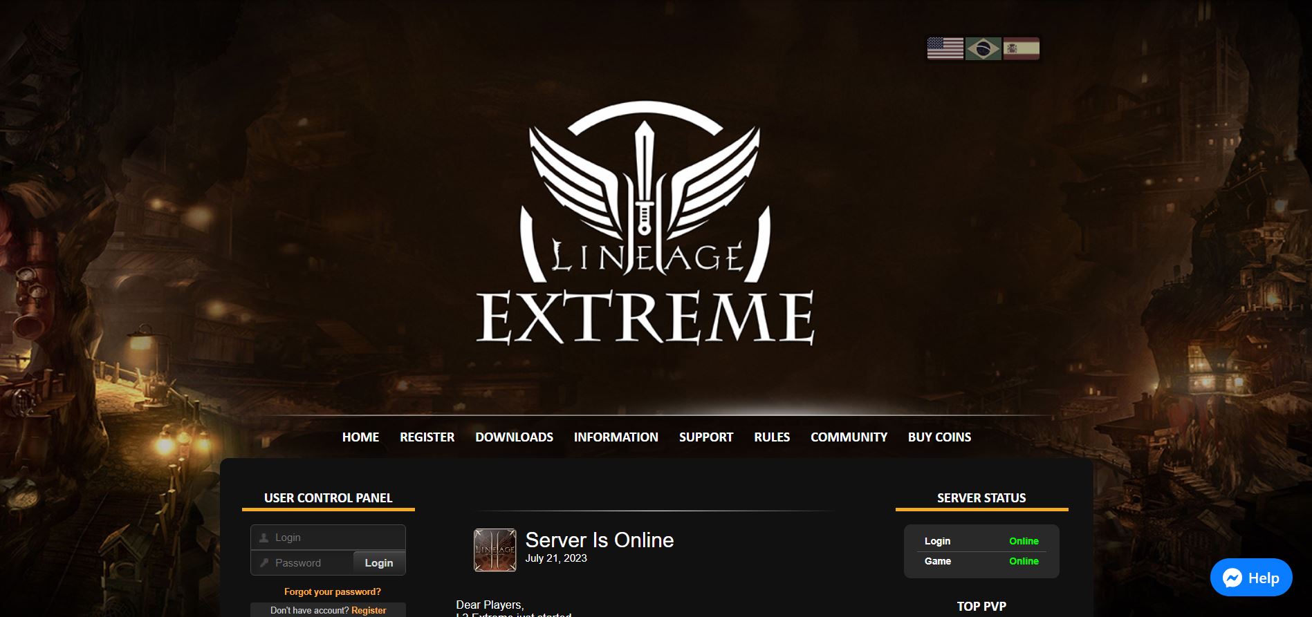 ⚡ L2Extreme.net Interlude x1000: Poder Explosivo e Adrenalina! ⚔️