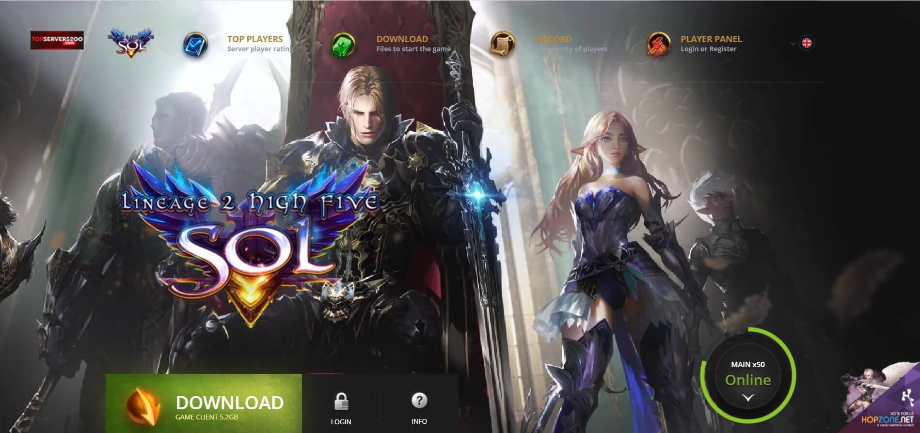 🏹🔥 Lineage2Sol - Κλασική Επιστροφή με Ρυθμούς x50!