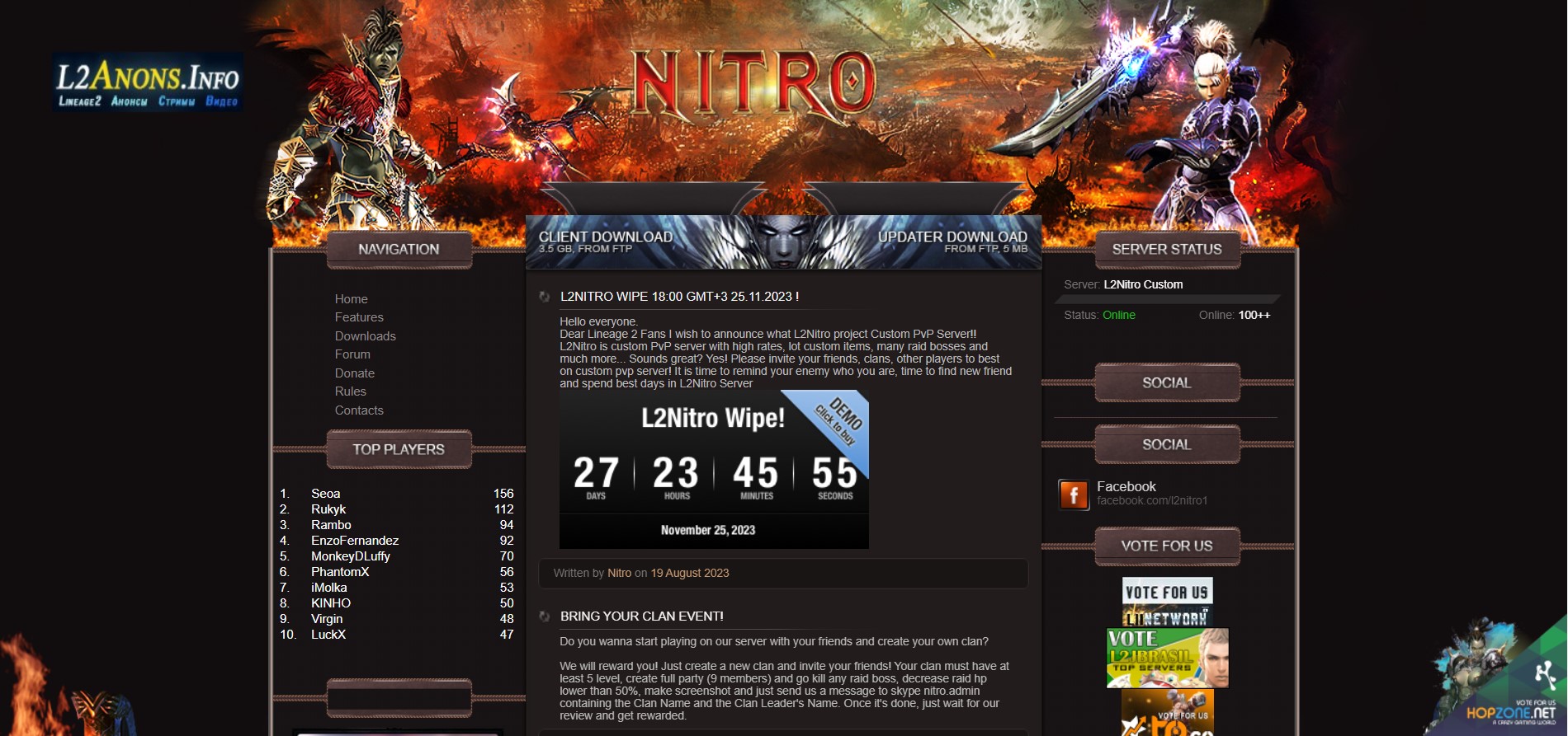 ⚡ L2Nitro - Explosive Interlude World with x6000 Rates! Join the Epic Adventure! ⚡