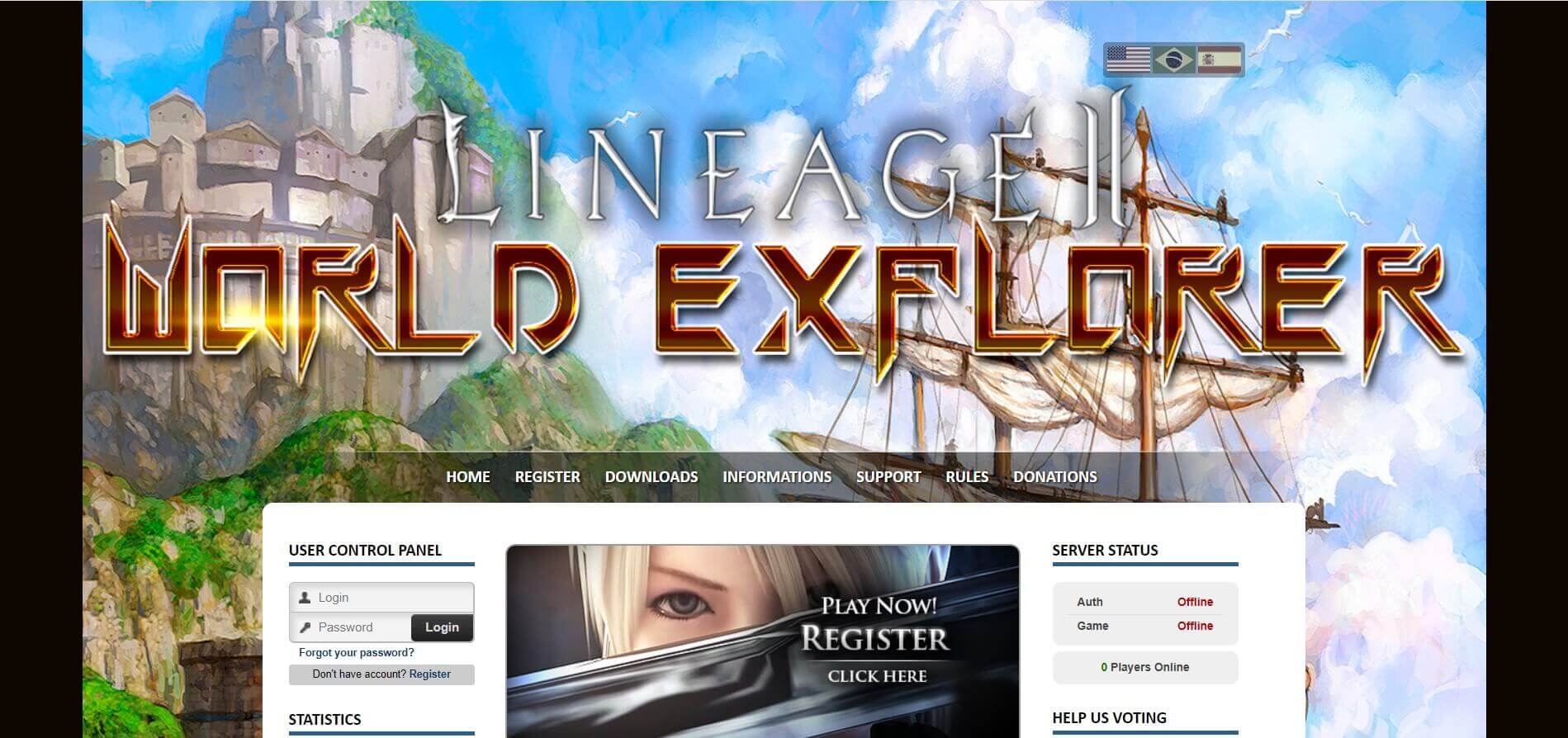 🌐✨ L2WorldExplorer - Journey into the Incredible World of Lineage 2 Interlude x8!